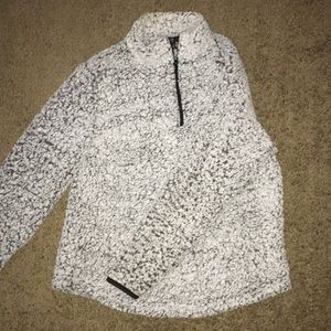 Fluffy jacket fits small